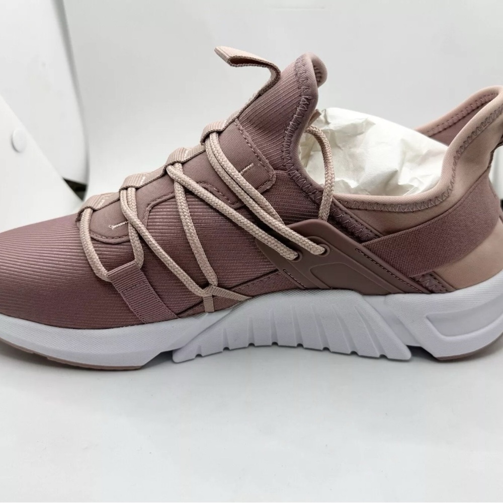Fabletics Zuma Studio Sneaker Women Size 10 Athletic Shoes Earth Tone Rose Pink - Picture 4 of 6